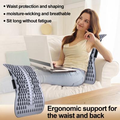 Эргономичный тренажер для спины, формирователь талии, декомпрессор позвоночника, массажер для облегчения боли в пояснице, поясничная доска для хруста спины, устройство для растяжки