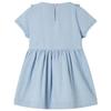Robe pour enfants à volants bleu doux 92/104/116/128/140