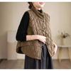 Down Jacket Women's Vest Autumn and Winter New Rhombus Grid Buckle Ethnic Style Thin Vest Stand-up Collar Solid Color Vest Jacket
