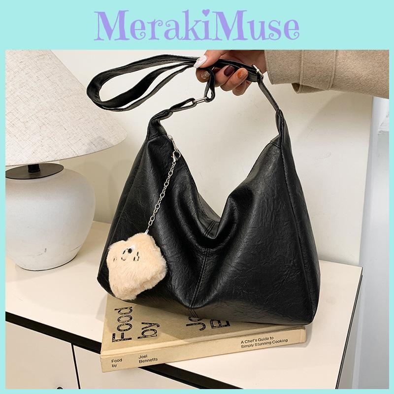 Trendy Retro Large Tote Bag For Women Versatile For Daily Fashion Needs