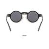 Trendy Round Sunglasses Small UV400 Protection Punk Y2K Gradient Shades for Women Men