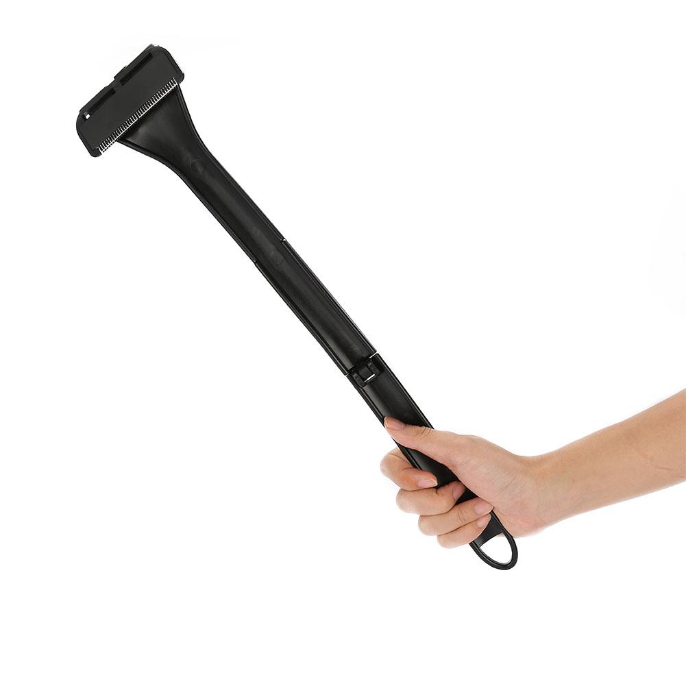 Ручная бритва для волос Сделай сам Волосы на всем теле Длинная ручка Складная бритва для удаления волос