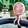 Octopus Portable Student Stroller Fan: Cute Handheld and Desktop Electric Fan