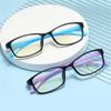 Retro Resin Lens Blue Light Proof Reading Glasses Women Men Square Hyperopia Eyeglasses Prescription 0 +1.0 +1.5 To +4.0