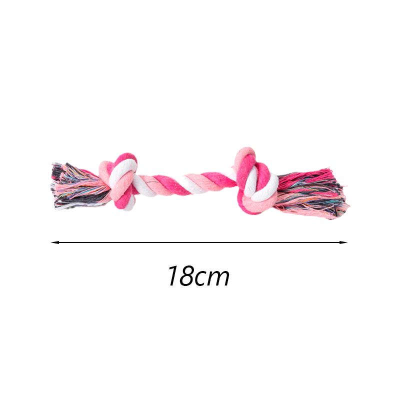 Puppy Dog Chew Toys Ropes Bite-resistant Molar Stick for Small Dogs Chihuahua French Bulldog Cleaning Teeth Toy Pet Accessories