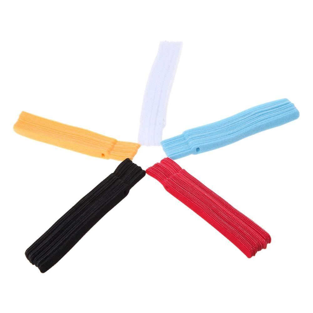 20pcs Practical Fastening Earphone Mouse Ties Management Wire Protector Nylon Cable Organizer