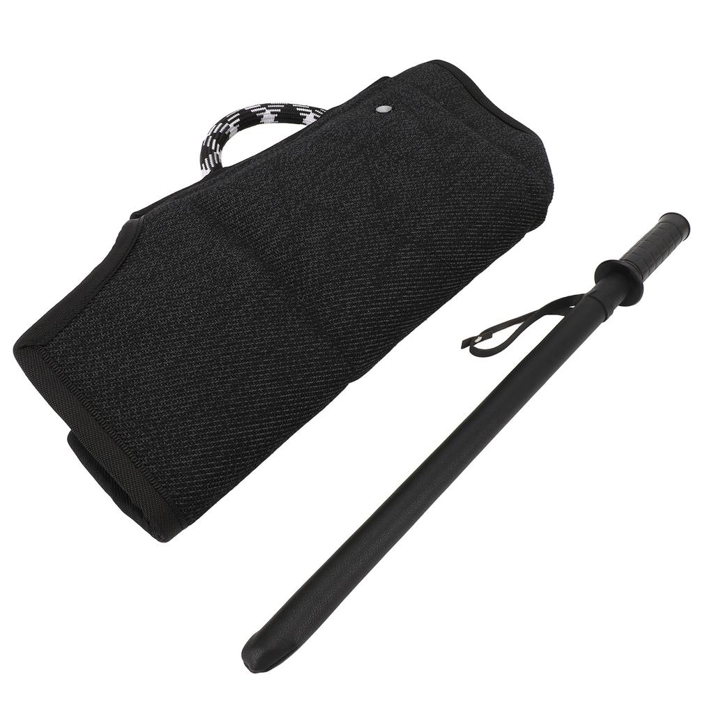 Набор для дрессировки укусов собак, защитный рукав для укусов собак из прочной ткани с тренировочной палкой для укусов