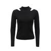 VEROMODA Women's Slim Fit Mock Neck Knit Top