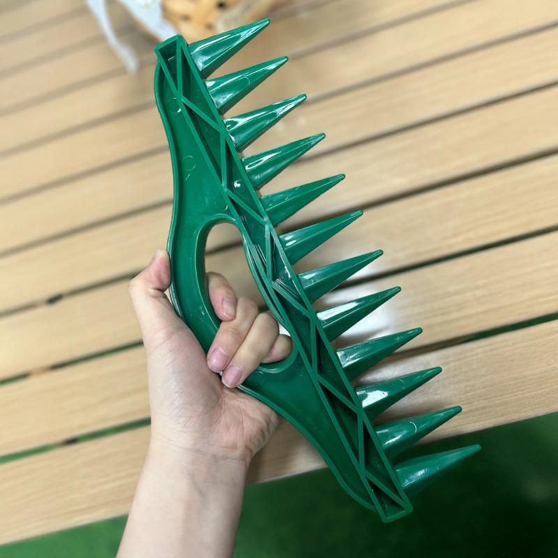 3/1x Plastic Hand Dibbler Garden Seeder Tool 12-Hole Fast Seeding Dispenser Dibber Efficient Planting In Flower Lawn Garden Tool