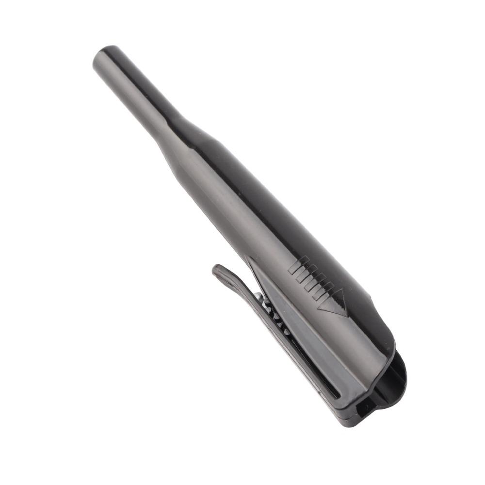 2pcs With Clip Woodworking Pencil Cap Black Color Long Nose Pencil Cover For Carpenters