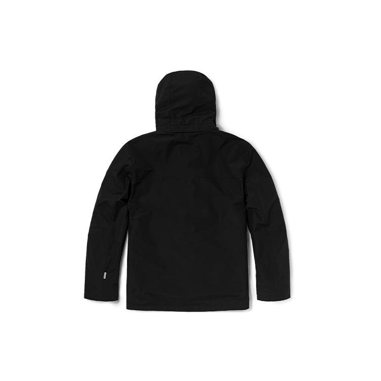 Timberland Jackets Men's Black Detachable Hood Thickened A2FX3-001