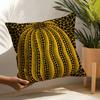 YYayoi Kusama Abstract Art Pumpkin Linen Cushion Covers For Decorative Sofa Home Pillows Case Car Chair Pillows Cases