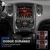 Real Carbon Fiber Sticker For Dodge Durango 2014 2015 2016 2017 2018 2019 2020 Central Control Panel Navigation Car Trim