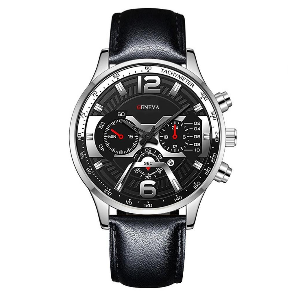 Мужские водонепроницаемые светящиеся наручные часы-будильник для бега