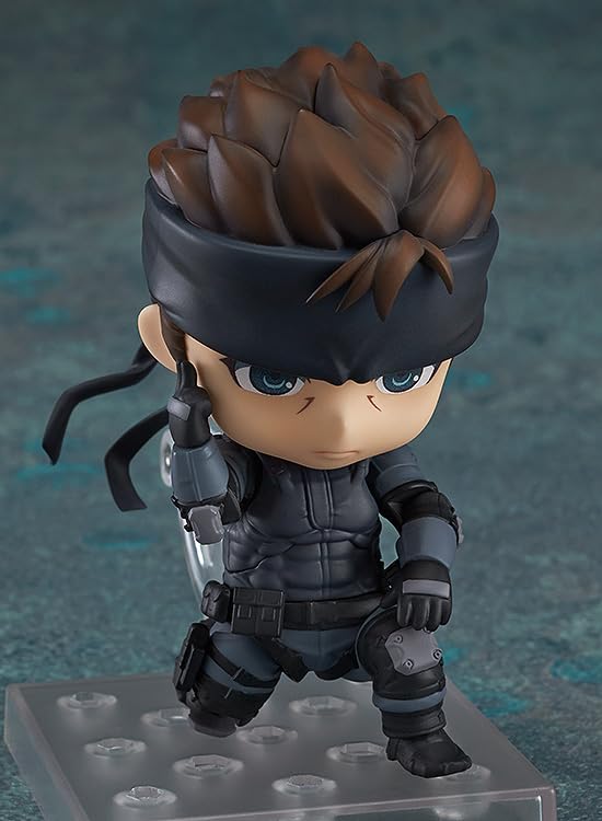 Nendoroid Metal Gear Solid Solid Snake Пластиковая окрашенная подвижная фигурка Вторичная перепродажа Немасштабная