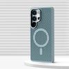 Магнитный бампер с сотовой сеткой для охлаждения для Samsung Galaxy S2 Ultra S24 S23 Plus, кронштейн для объектива из сплава, крышка для беспроводной зарядки
