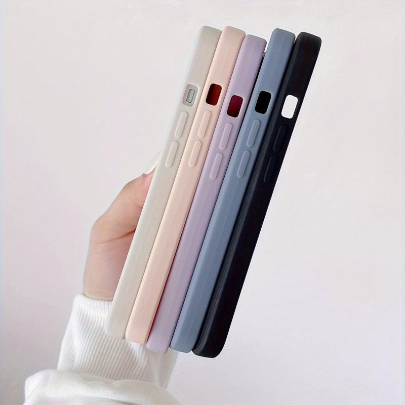 Five Piece Set Colorful Jelly Phone Case For For Iphone 17 16 1 14 13 12 Pro Max 11 TPU Sandblasting Skin Sensation Cover
