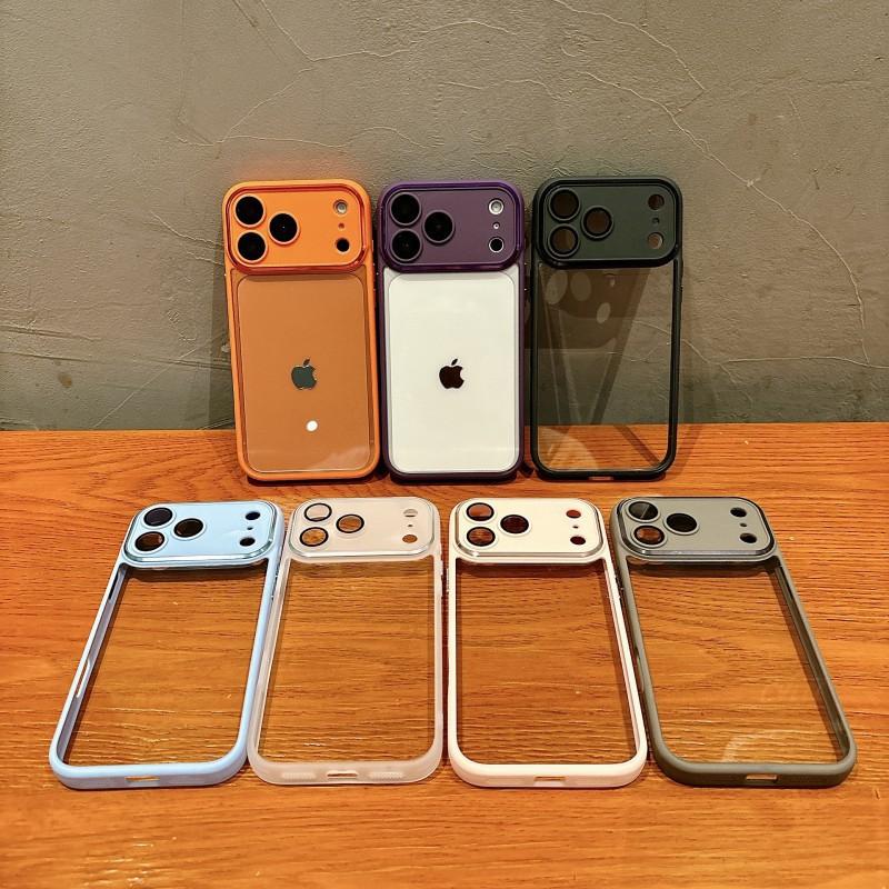Color Shield 2-in-1 Transparent Case IPhone 17PM Apple 16promax New 15 Protective Cover