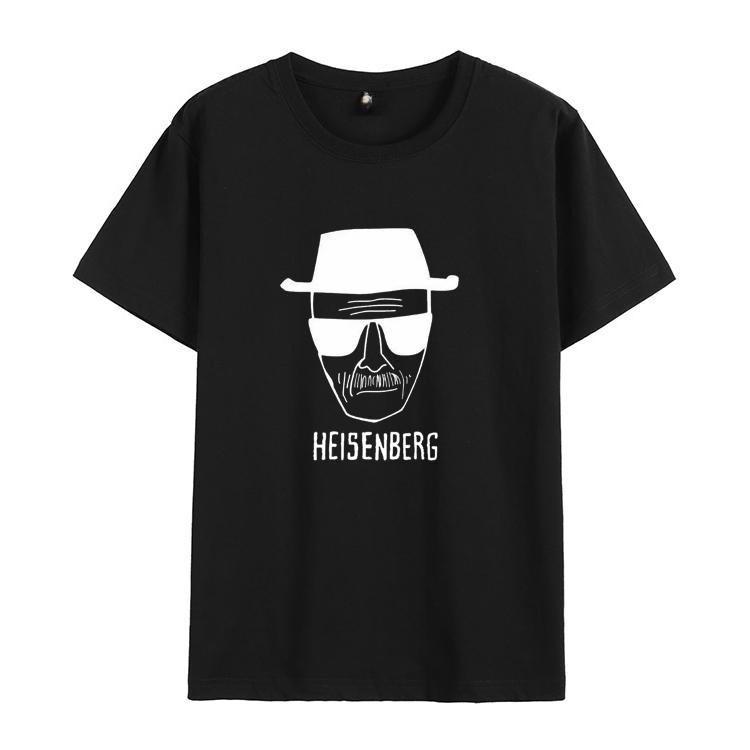 Custom-made Loose Pure Cotton Half-sleeved for Men and Women The Same Style As The American TV Series Breaking Bad Heisenberg