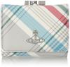 Кошелек с застежкой 51010018U ПРИНТ САФЬЯНО КЛЕТКА МАДРАС [Vivienne Westwood] Женский [товар]