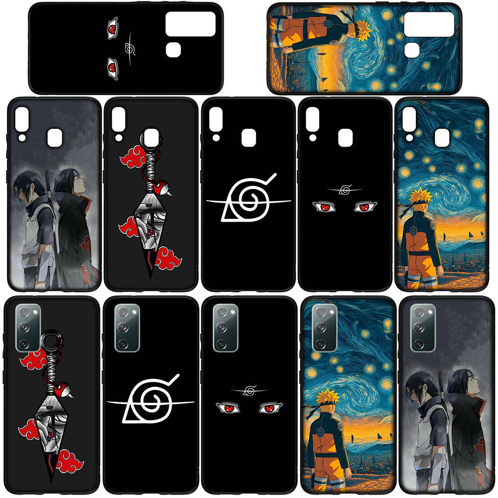 Чехол для iPhone 16 15 Xiaomi Redmi Note 14 13 12 11 Pro Max X 8 9 16e Samsung Galaxy S25 S24 S23 Moto E15 OPPO Huawei Саске Наруто Итачи чехол для телефона