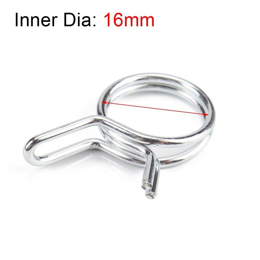 10Pcs/set Spring Clips Pipe Clips Fuel Line Tube Spring Clips Durable Hose Clamp  Motorcycle Scooter