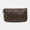 [Pre-Owned] Pochette Monogram Zip Closure PVC Handbag - Good #15U3FT1