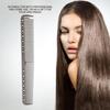 Профессиональная расческа для волос Space Aluminum Stainless Steel Antistatic Comb Beauty Tools Black02