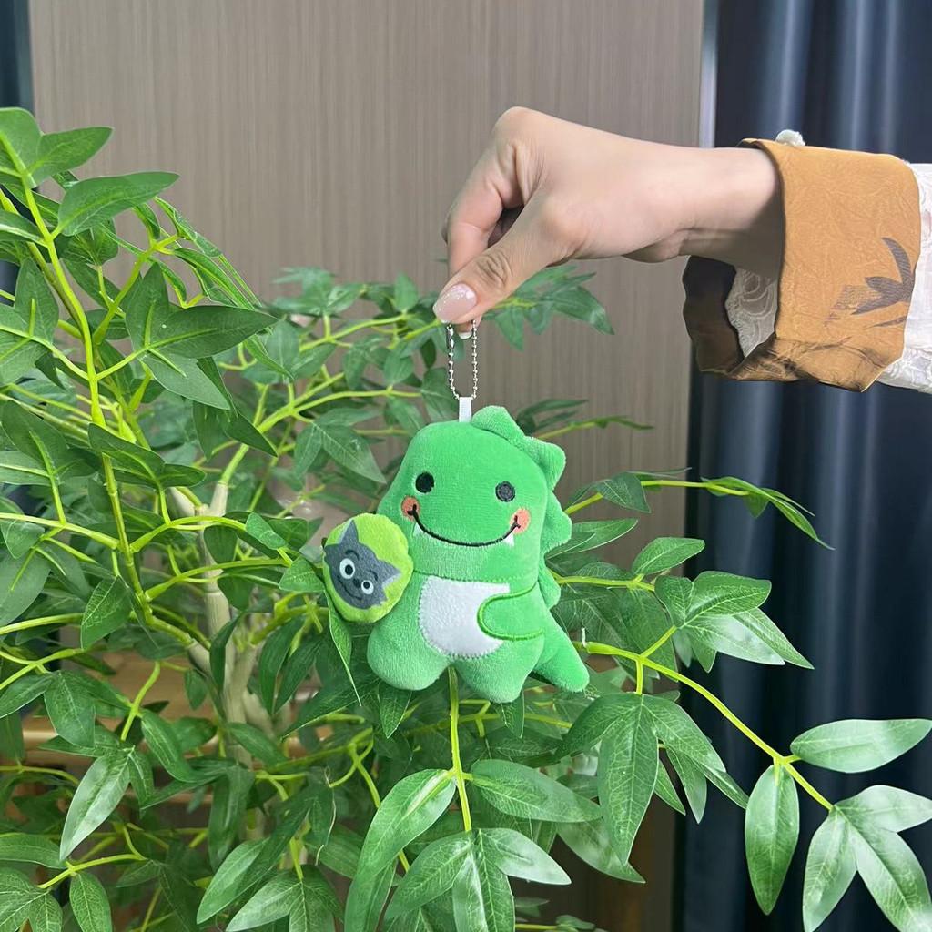 Dinosaur Plush Delightful Keychain With Sound Feature Ideal For Backpack Accessories And Gifts