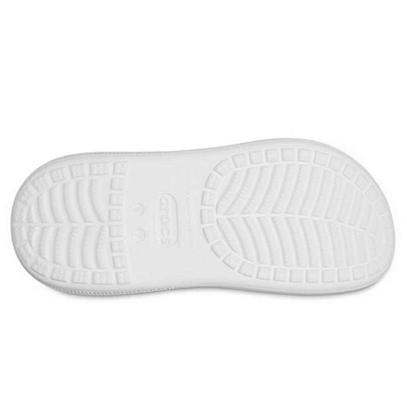 Crocs Crush Clog Nine Bureau Manufacturing Anne Forest Decorative Buckle Comfort Beach Hole Shoes Unisex Same Green and White