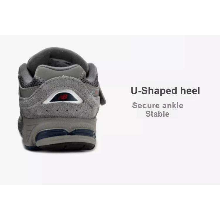New Balance NB 2002R Удобные Повседневные Низкие Кроссовки для Бега Детские Кроссовки Серый IV2002R0