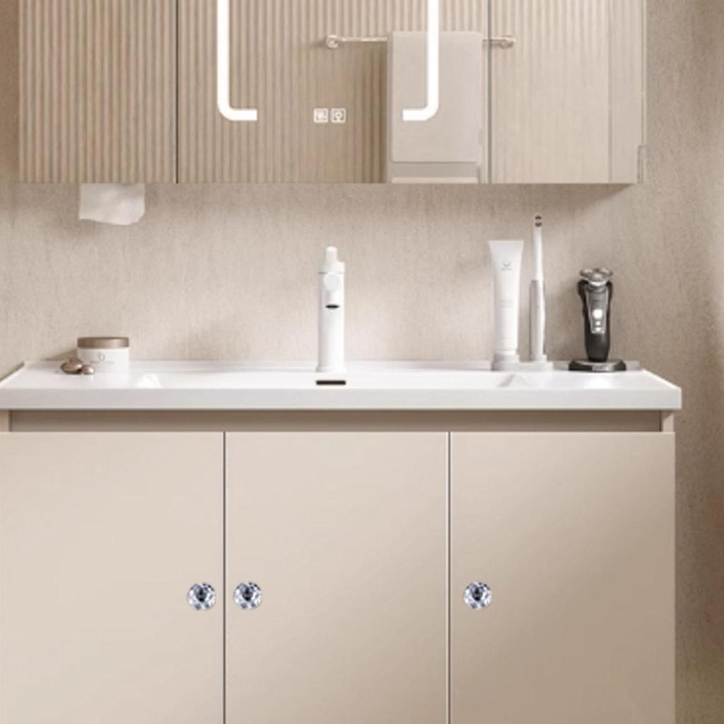 Современные ручки для комода с винтами, 25 штук, ручки для ящиков и дверей ванной комнаты, для кухни, ванной, офисной мебели, столов, гостиной