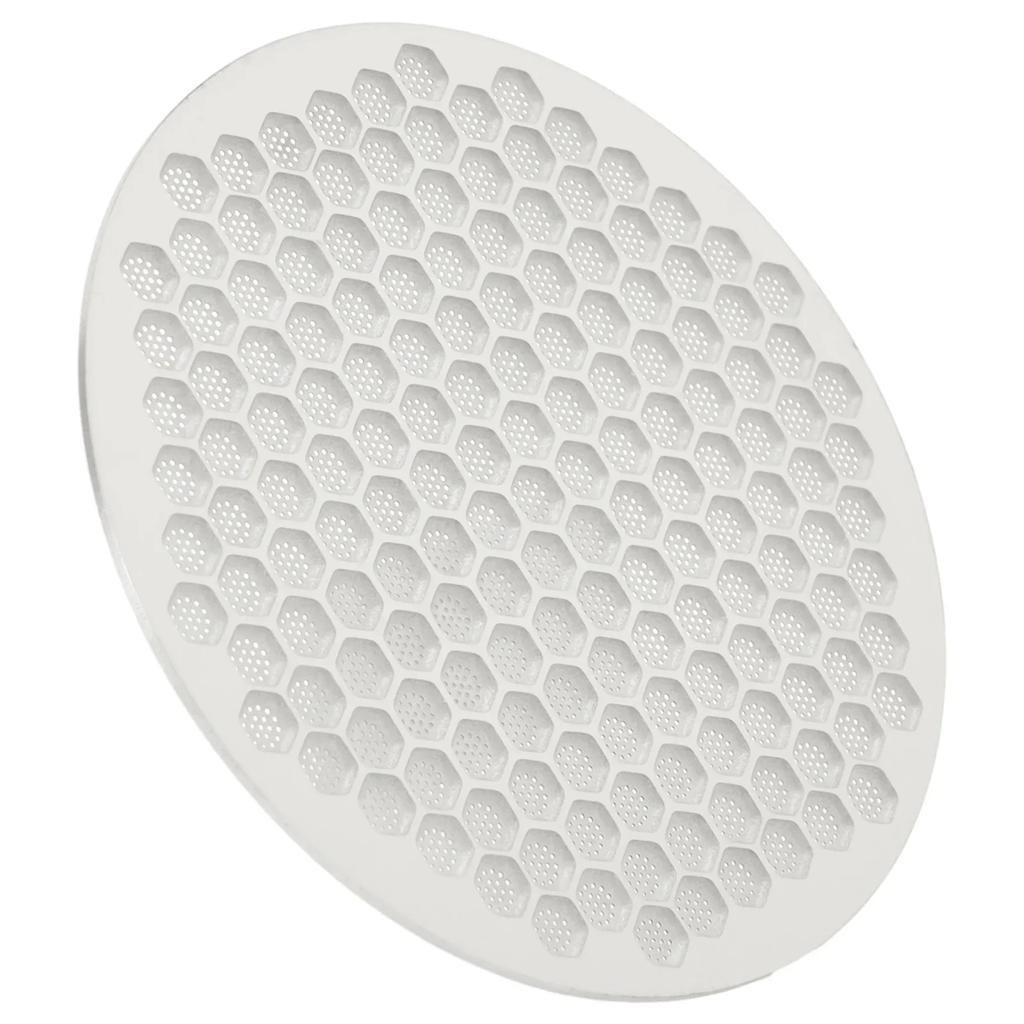 Антиокислительный фильтр-шайба для кофе, фильтр-двухслойный фильтр для эспрессо, многоразовый, серебристый, из нержавеющей стали