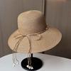 Fashion Straw Hat Women's Summer Vacation Beach Hat Outdoor Large Edge UV Protection Sun Hat