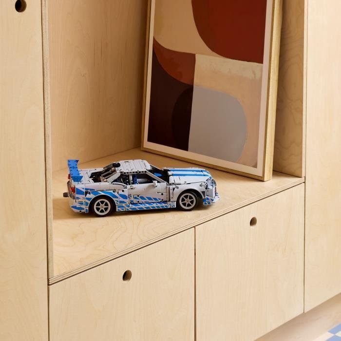 LEGO Technic 42210 Voiture Nissan Skyline GT-R (R34) 2 Fast 2 Furious - Set Pour Adulte