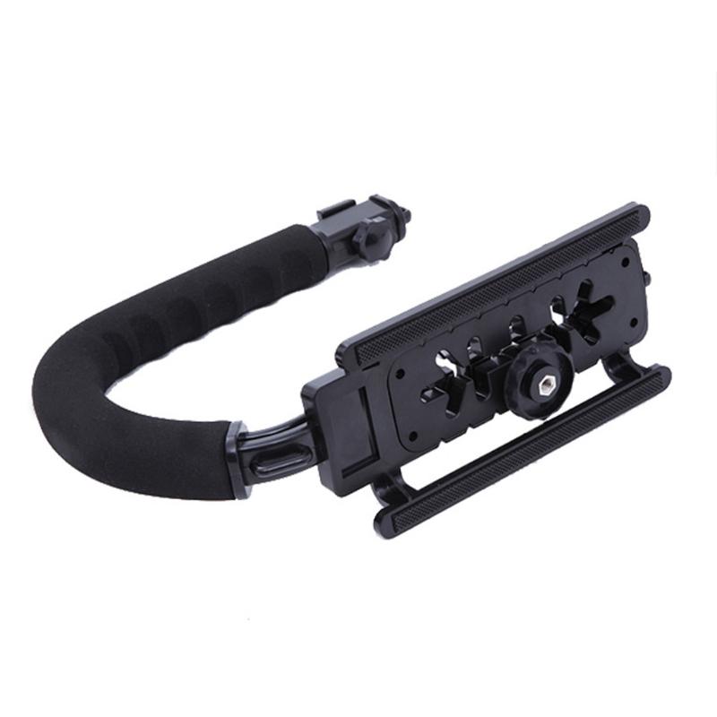 Стабилизатор для камеры смартфона Складная ручка-держатель Ручной видеориг Совместимость со всеми экшн-камерами Видеокамерами 4K