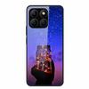 Жесткий стеклянный чехол для Honor X8C X8B X8 4G 5G Honor 400 Смартфон Чехол Мягкий ТПУ Бампер Закаленное Стекло Чехол Coque Funda Capa