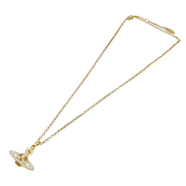 Аксессуары Ожерелье Бренд Аутлет NEIL MINI BAS RELIEF 6302039P02 VIVIENNEWESTWOOD [Vivienne Westwood] Женский (ЗОЛОТОЙ/БЕЛЫЙ/Белый) [Элемент]