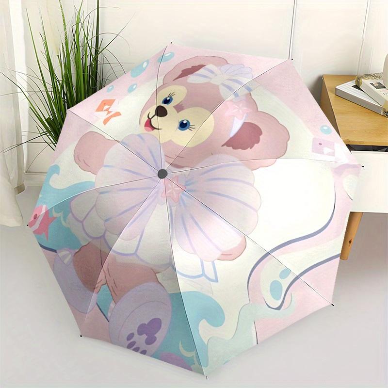 1pc ShellieMay Automatic Umbrella 8-Bone Design Compact Gear for Outdoor Travel,Perfect Gift for Friends' Birthdays yy250809026