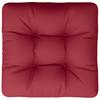 Palette Cushion Burgundy 50x50x12 cm Fabric