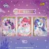 My Little Pony Moon Pack 9 Cards Box Collection Cards Sparkle Dash Applejack Girl Toy Gift