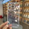 Подходит для iPhone16 Прозрачный чехол для мобильного телефона Apple 13/14 Алмазный узор Флэш-алмаз ТПУ Мягкий