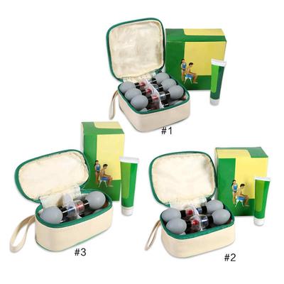 Акупрессурная присоска 18 шт./12 шт./8 шт. Вакуумные банки способствуют кровообращению Магнитотерапия Набор присосок Массажные баночки