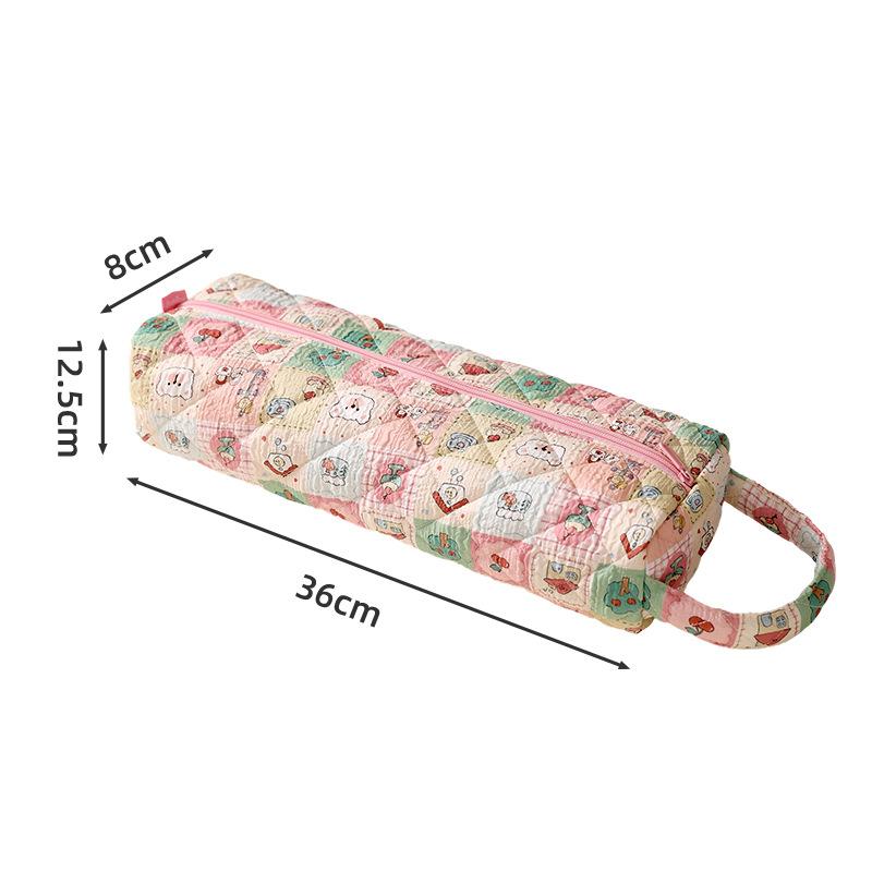 Travel Hair Dryer Storage Bag With Handle Dustproof Curler Storage Bag Large Capacity Soft Quilting Cotton Hair Dyson Organizer