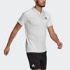 Adidas HRDY Tennis Training Breathable Short Sleeve Polo Shirt Men Tops White GL5813