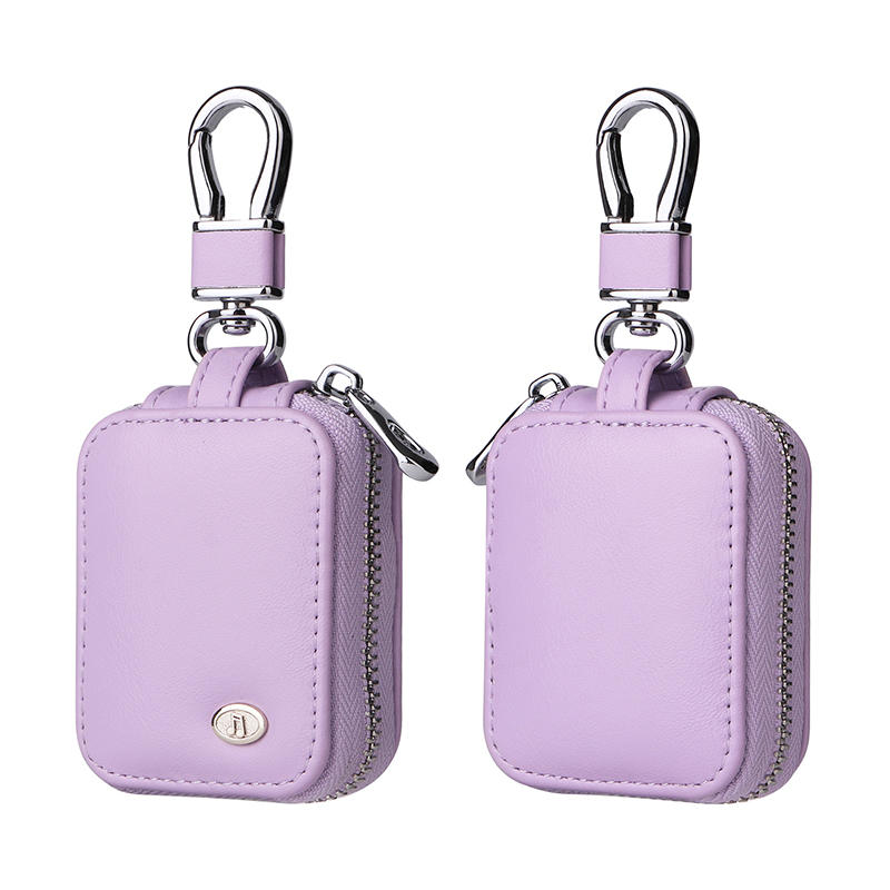 1PC universal Bluetooth Earphone Accessories Anti Lost Leather Cover Shockproof Portable Protective Case PU Storage Bag