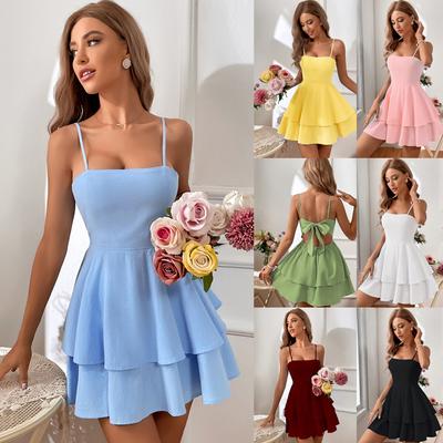 Новое весенне-летнее отпускное повседневное ездовое на работу удобное сексуальное элегантное женское модное принтованное платье