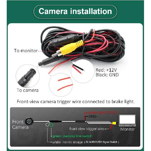 CCD AHD 1080P Car Logo Front View Auto Camera For VW Transporter T4 T5 Passat B6 CC B5 Golf 5 Polo Jetta Bora Touran Caddy