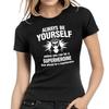 Always Be Yourself Unless You Can Be A Superheroine Geek Women's Girlie T-Shirt