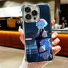 Аниме Cyberpunk Edgerunners Люси Мягкий чехол для телефона для iPhone 15 16 17 Air 14 Pro Max 16E Plus 13 12 Mini Покрытие Защита от падения Fundas